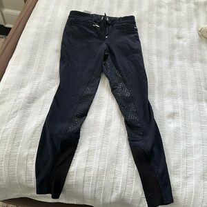 Equiline Full seat winter breech size IT 40, FR 34 navy, excellent!